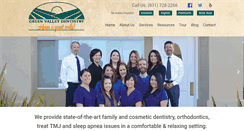 Desktop Screenshot of greenvalleydentistry.net